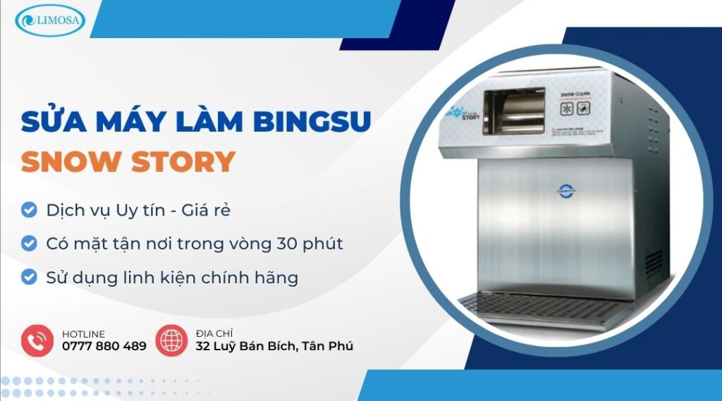 Sửa Máy Làm Bingsu Snow Story Tại Nhà, Tiệm Sửa Giá Rẻ sửa máy làm Bingsu Snow Story