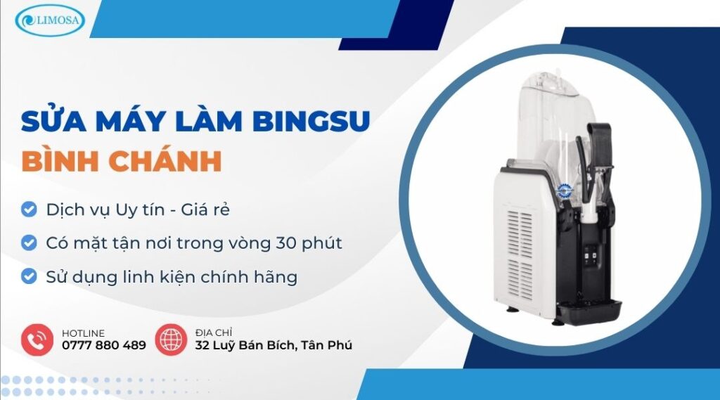 Sửa Máy Làm Bingsu Tại Bình Chánh Tại Nhà - Dịch Vụ Uy Tín sửa máy làm Bingsu tại Bình Chánh
