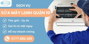 sửa máy lạnh quận 10