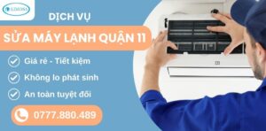 sửa máy lạnh quận 11