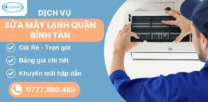 sửa máy lạnh quận Bình Tân