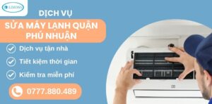 sửa máy lạnh quận Phú Nhuận