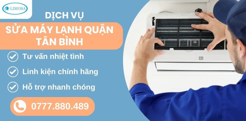 sửa máy lạnh quận Tân Bình