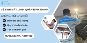 vệ sinh máy lạnh quận Bình Thạnh