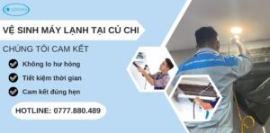 vệ sinh máy lạnh tại Củ Chi