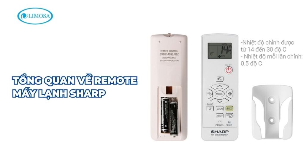 Cách Dùng Remote Máy Lạnh Sharp Chi Tiết, Dễ Hiểu Nhất Tổng quan về remote máy lạnh Sharp