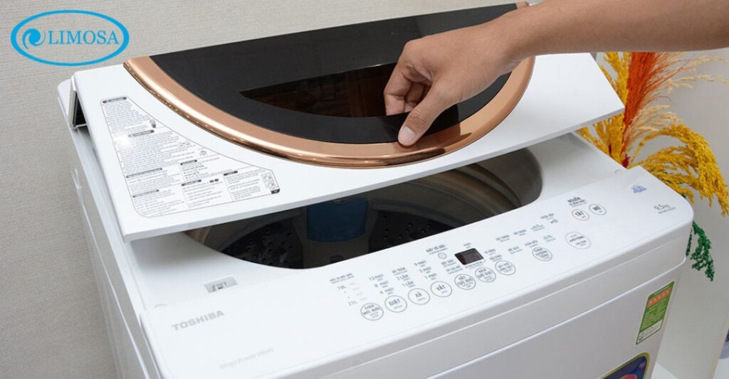 Tại Sao Máy Giặt Toshiba Giặt Được Nhưng Không Vắt Được ? Cửa máy giặt chưa đóng kín hoặc công tắc cửa bị lỗi