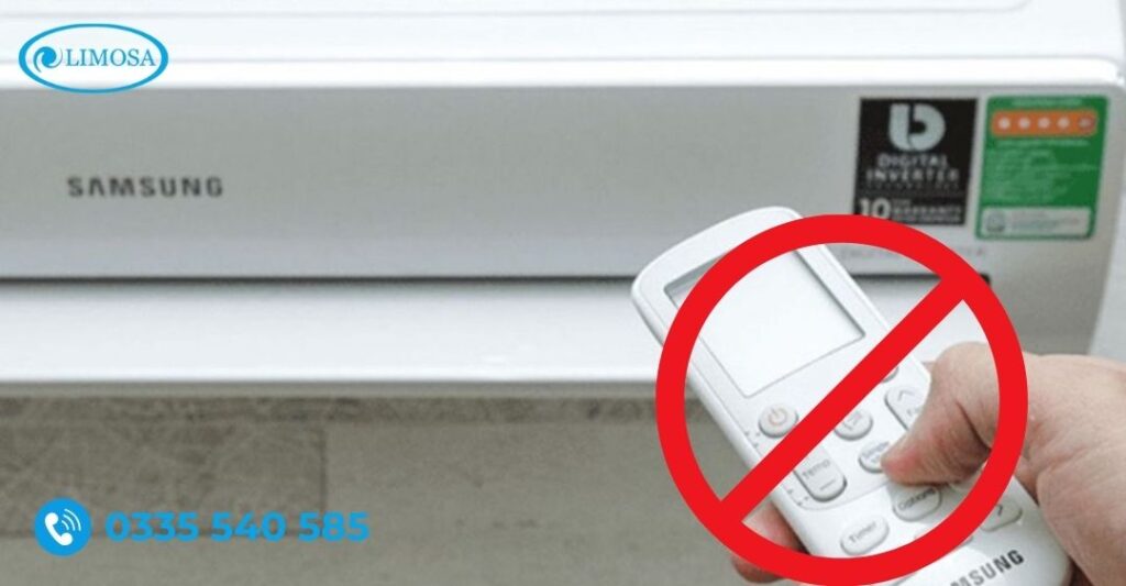 Bảng tần số máy lạnh Samsung và cách dò remote nhanh nhất Máy lạnh Samsung không nhận remote