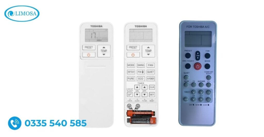 Hướng dẫn chi tiết tần số remote máy lạnh Toshiba từ A đến Z Remote Toshiba bao nhiêu Mhz