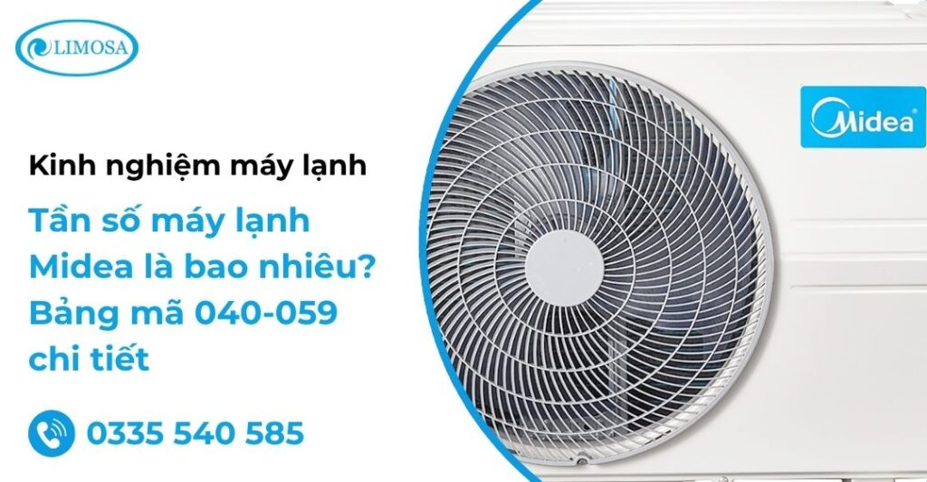 Tần số máy lạnh Midea là bao nhiêu