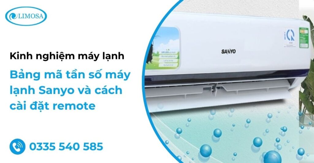 Tần số máy lạnh sanyo